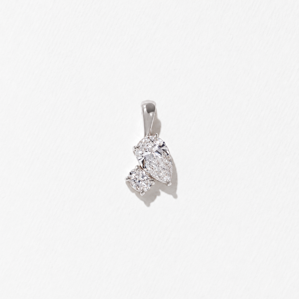 Elba Pendant in 14k White Gold