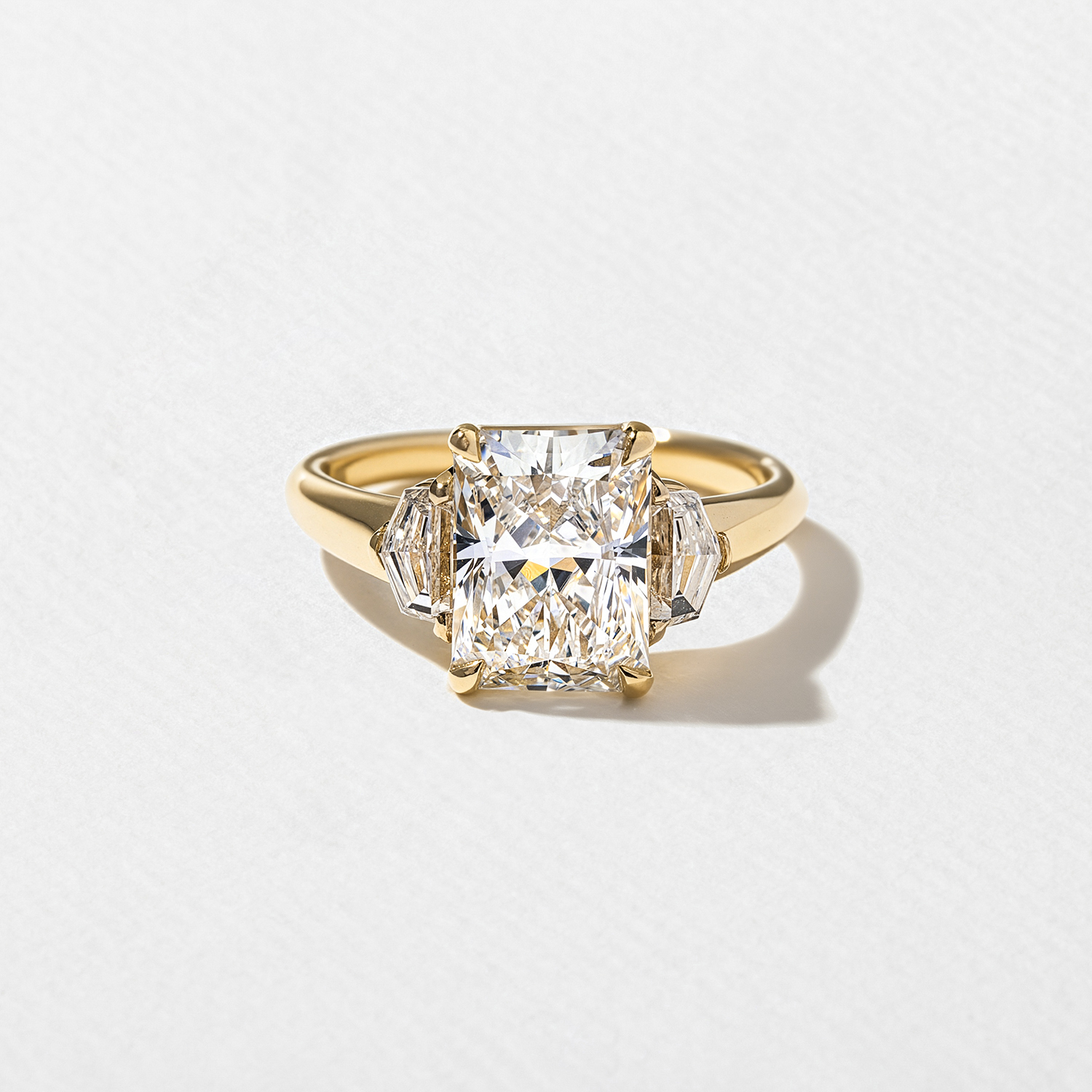 Blair Radiant in 14k Yellow Gold