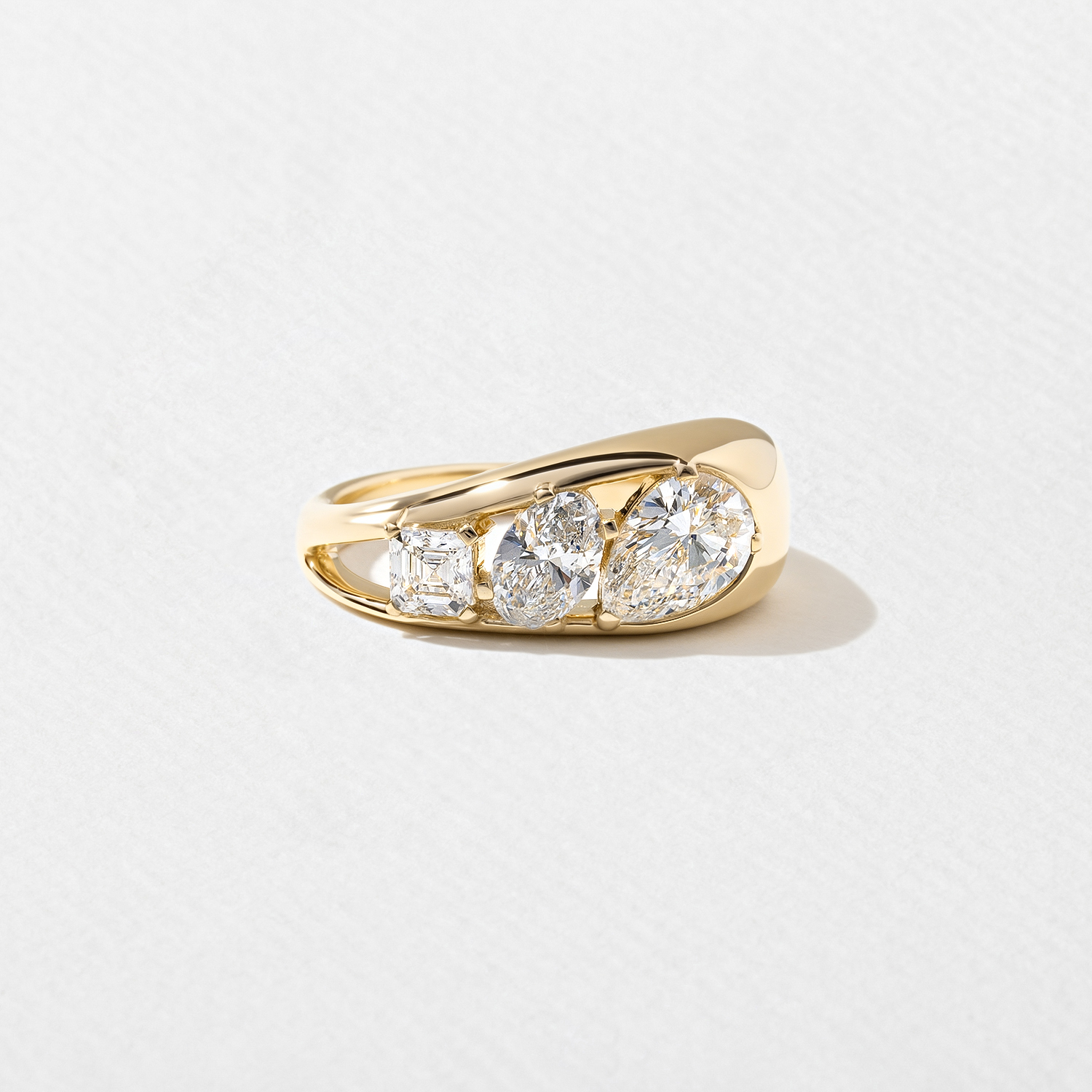 Maeve Pear in 14k Yellow Gold