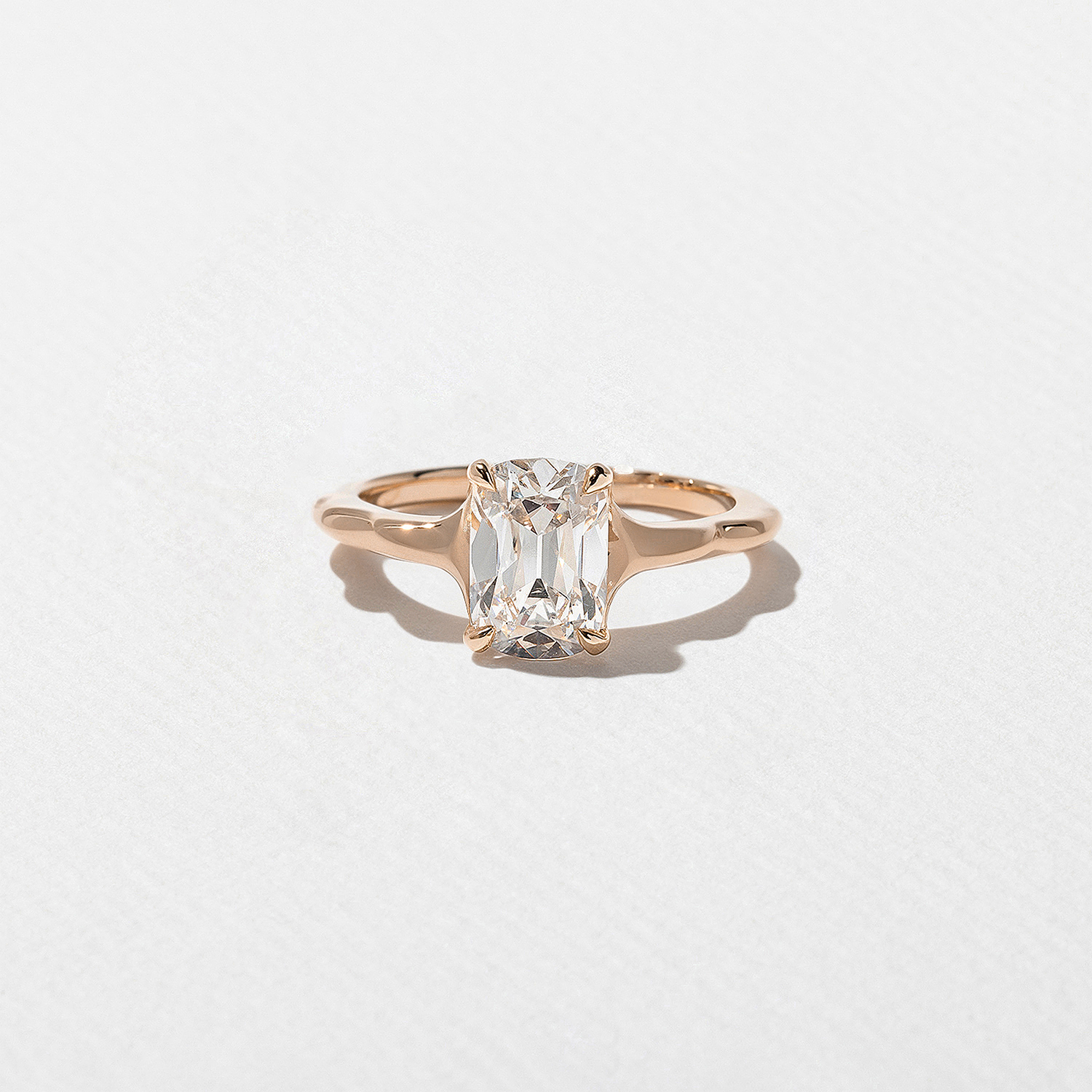 Sloan Antique Cushion in 14k Rose Gold