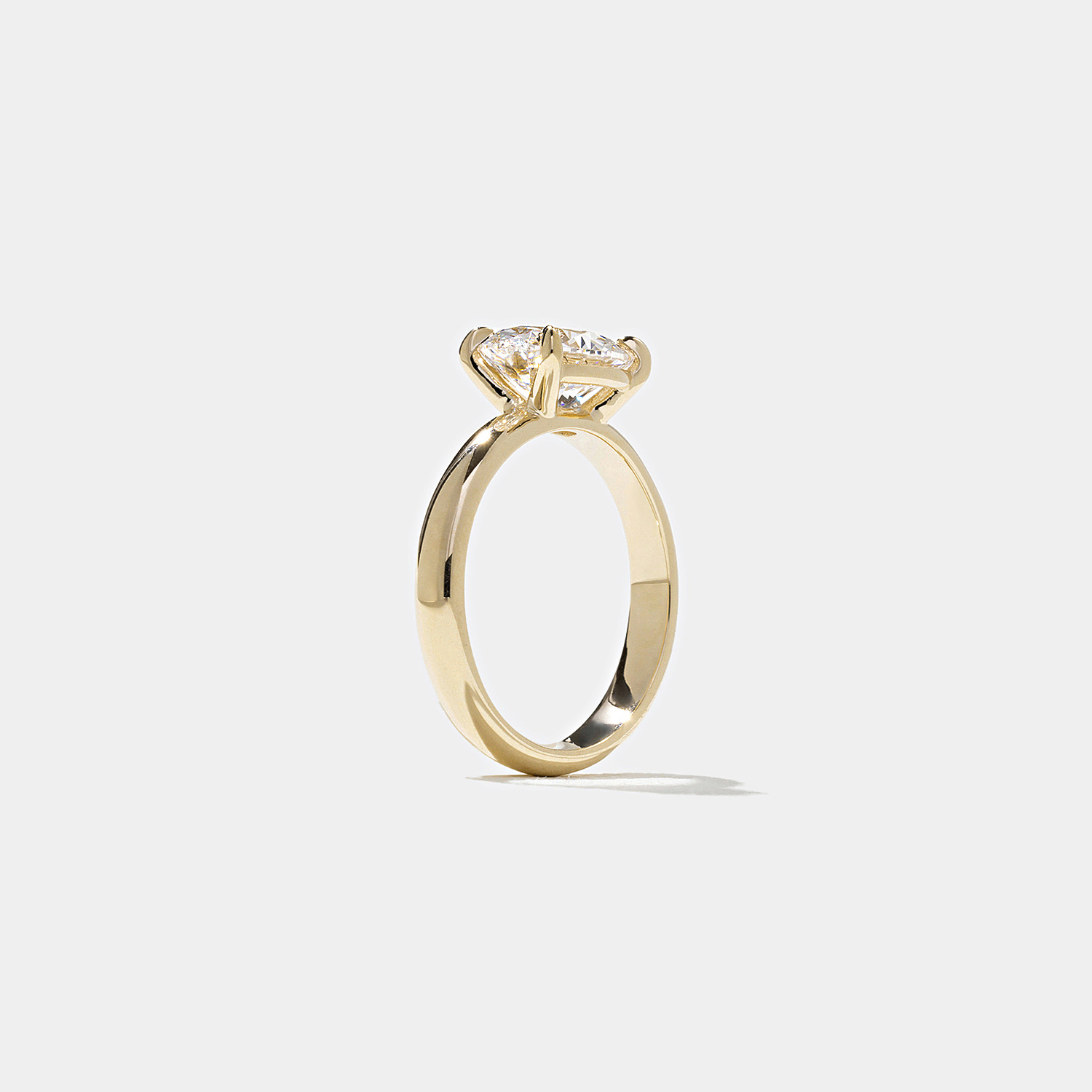 James Oval in 14k Yellow Gold – view 5