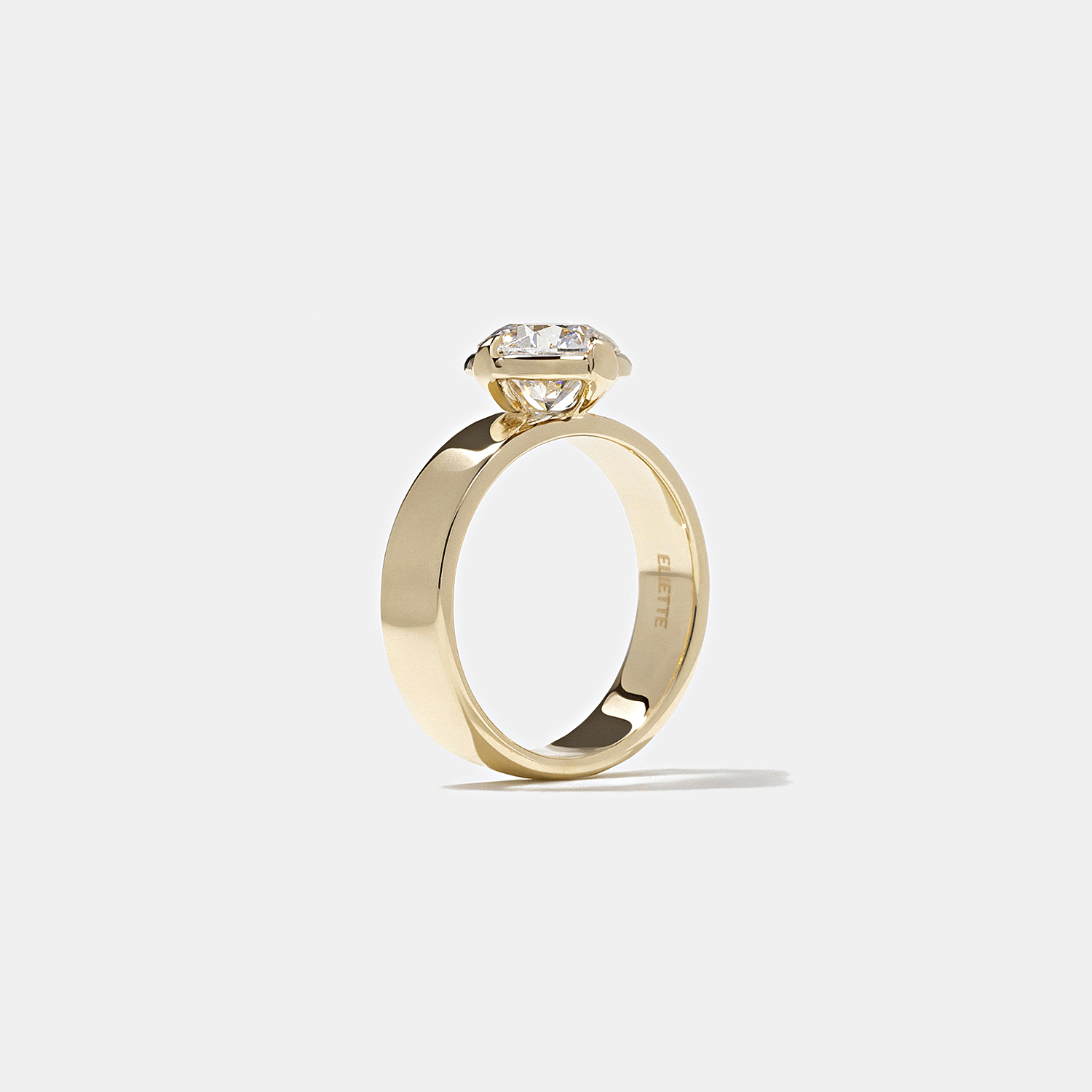 Reid Round in 18k Yellow Gold – view 5