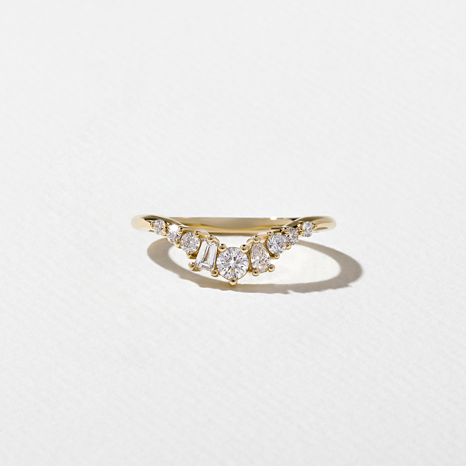 Birch in 14k Yellow Gold