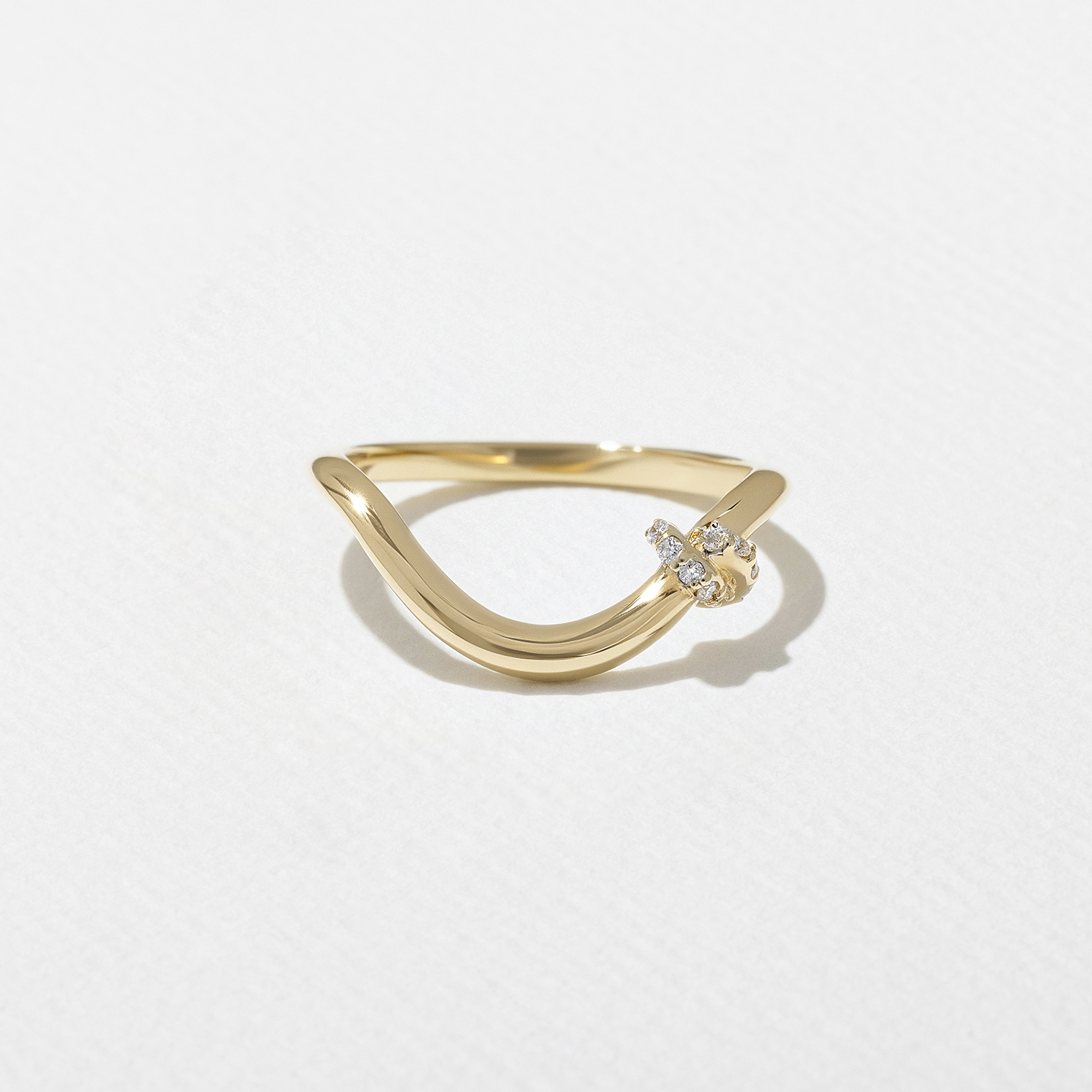 Knot in 14k Yellow Gold