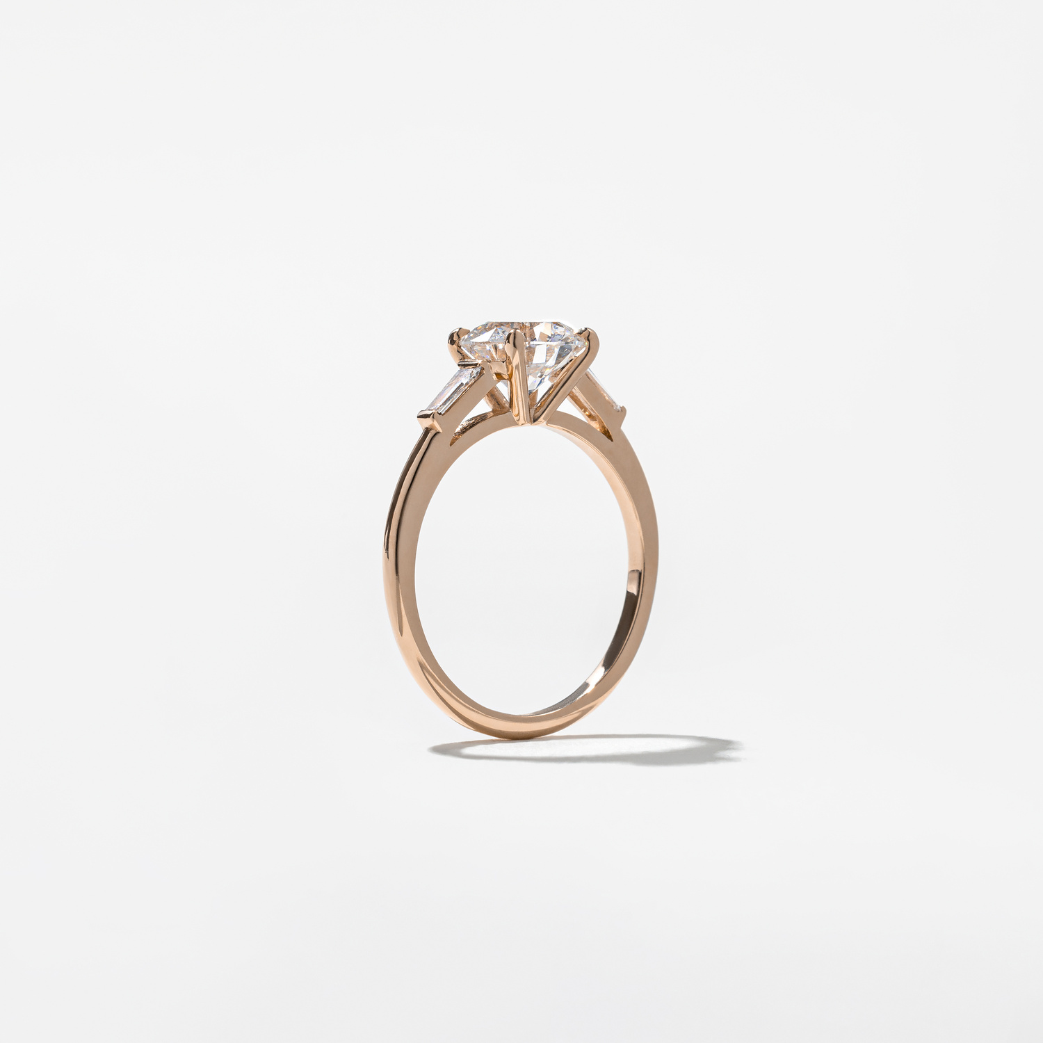 Eve Oval in 14k Rose Gold – view 5