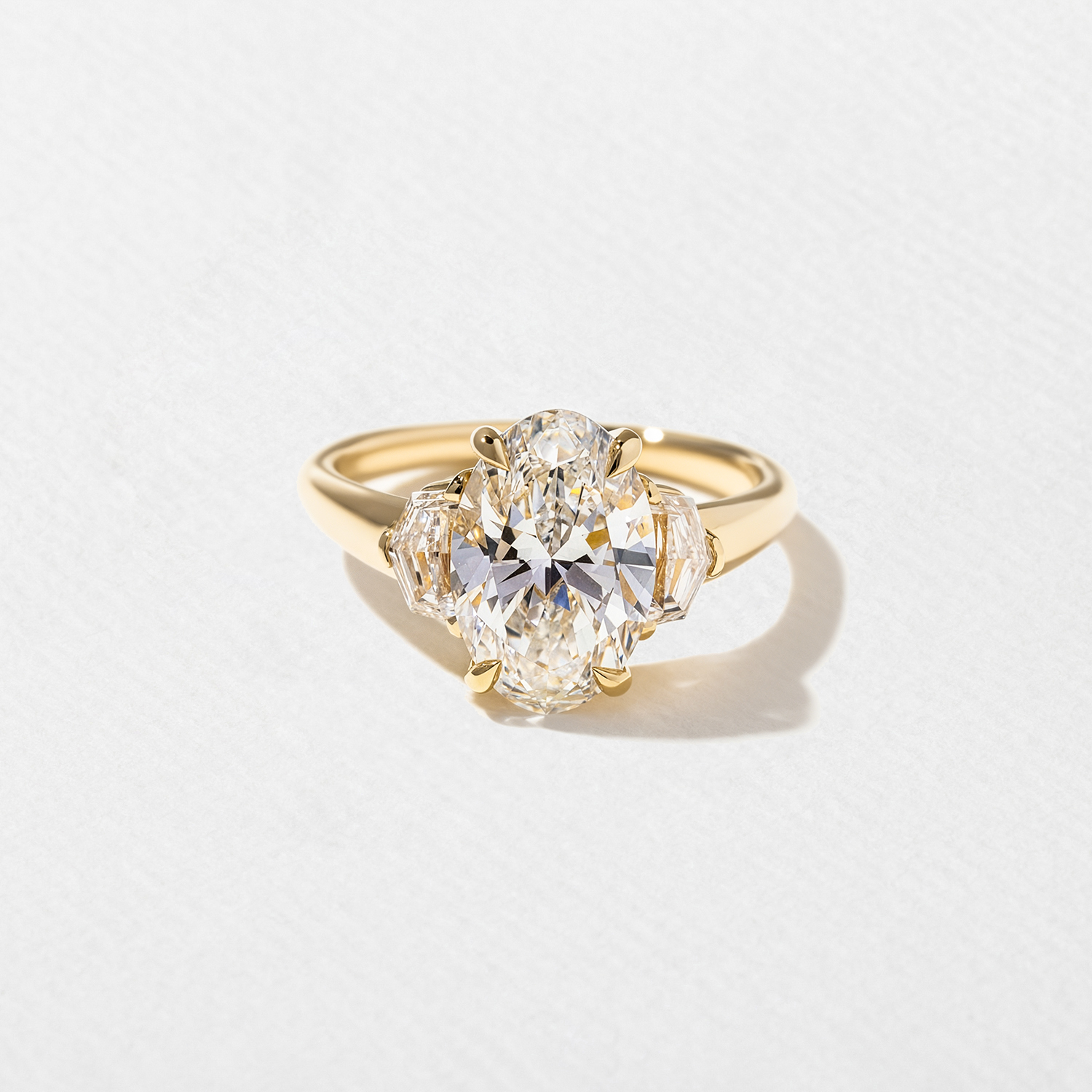 Blair Oval in 14k Yellow Gold