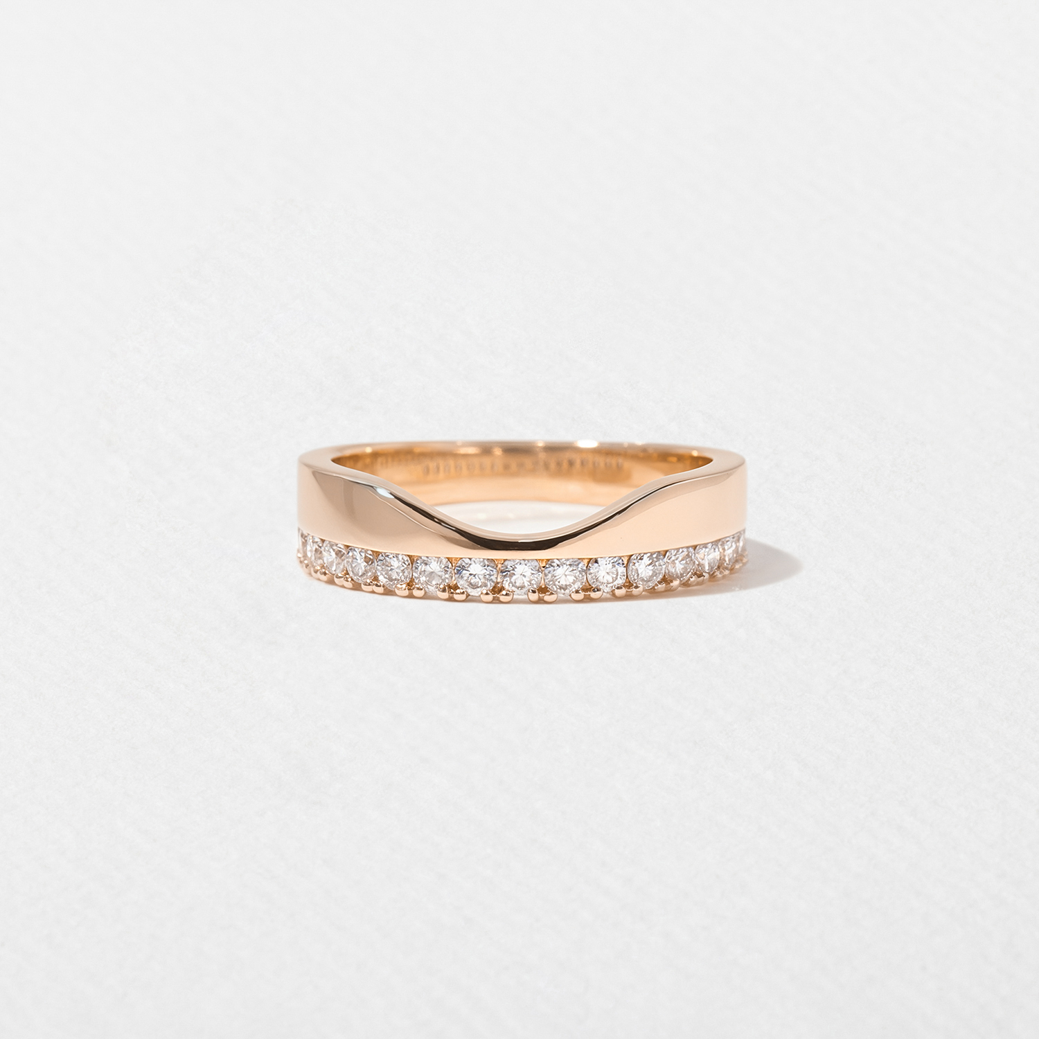 Glacier in 14k Rose Gold
