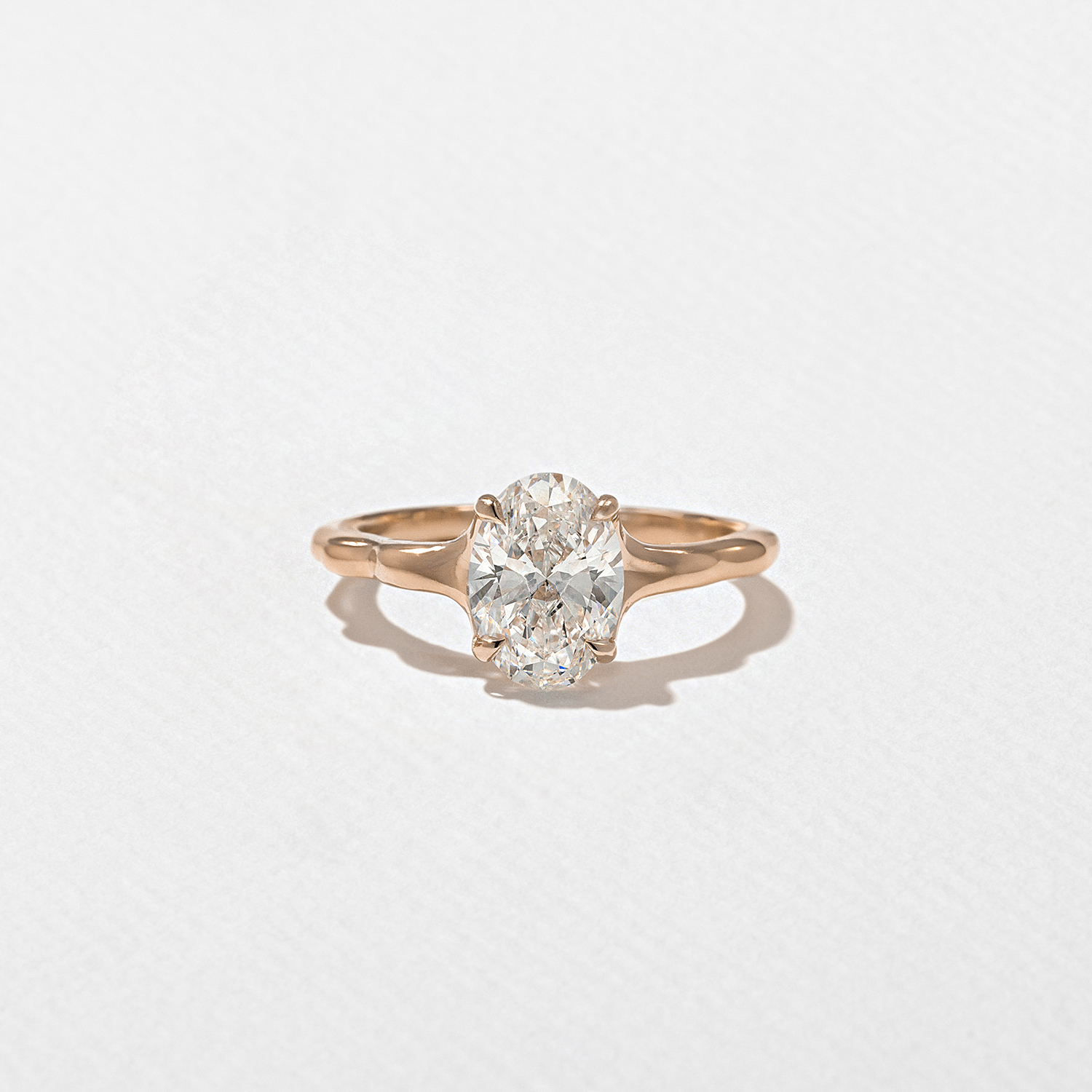 Sloan Oval in 14k Rose Gold