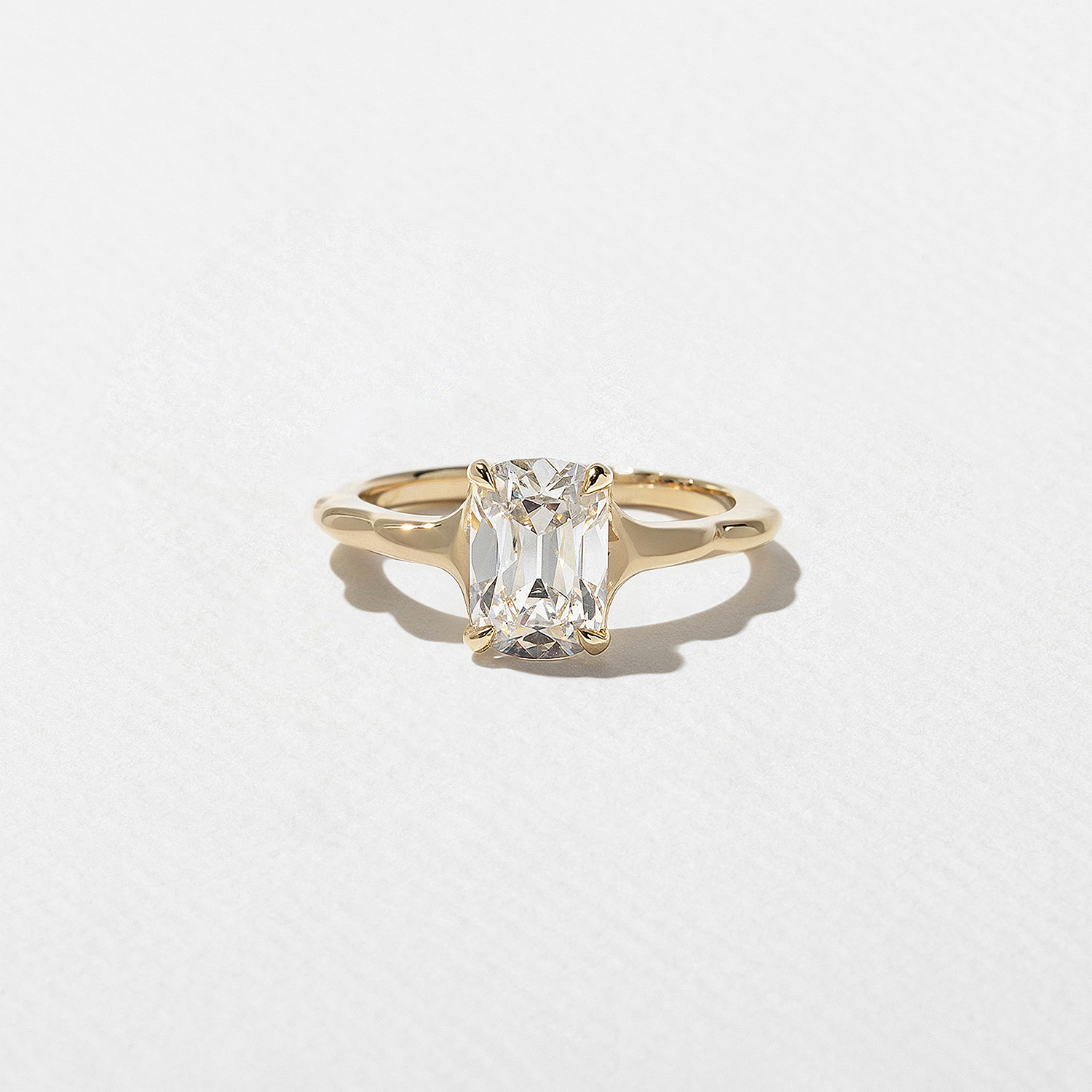 Sloan Antique Cushion in 18k Yellow Gold
