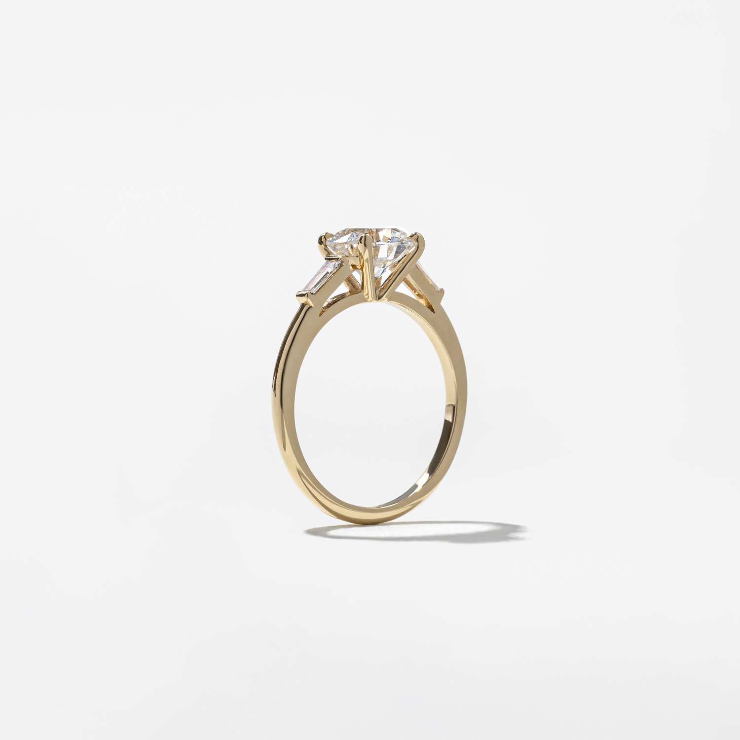 Eve Round in 14k Yellow Gold – view 5