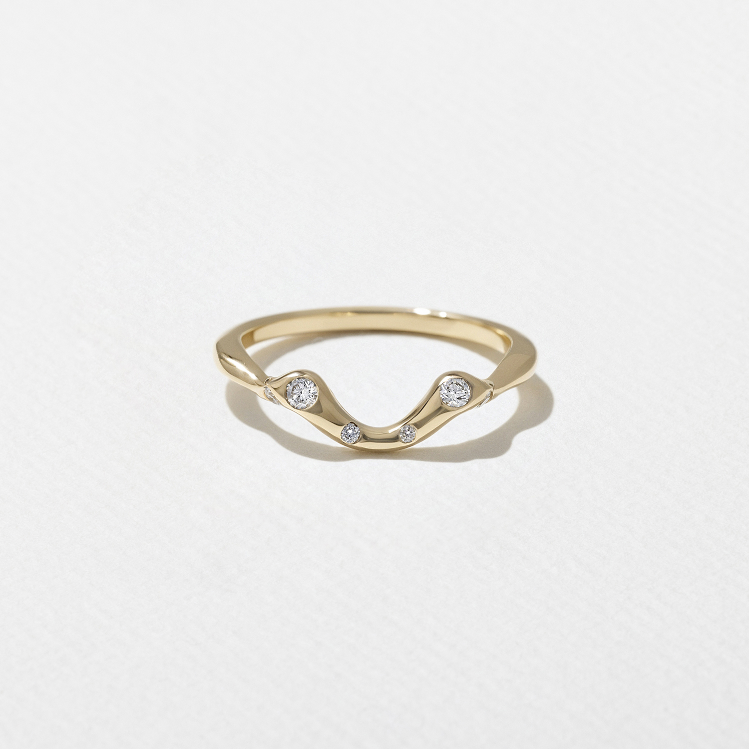 Lake in 14k Yellow Gold