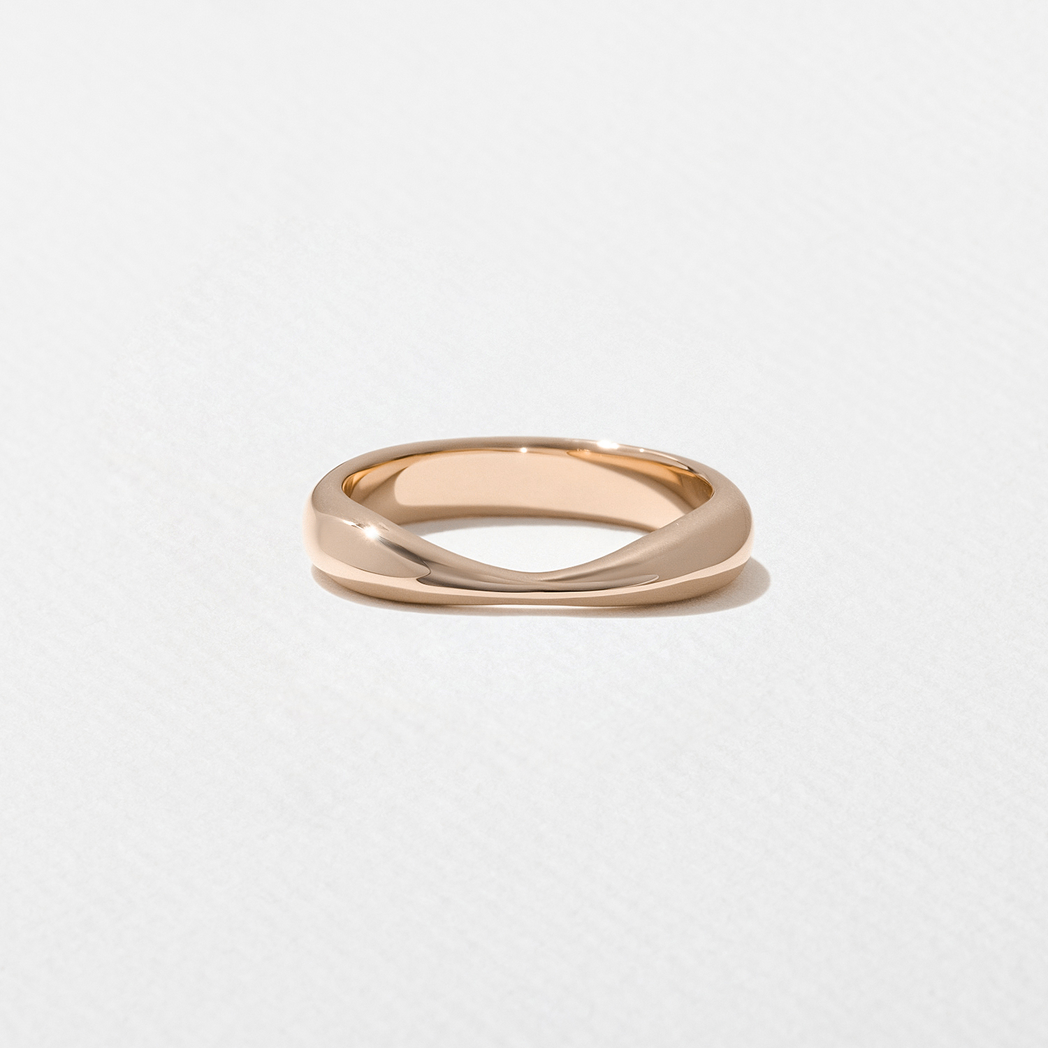 Moon in 14k Rose Gold