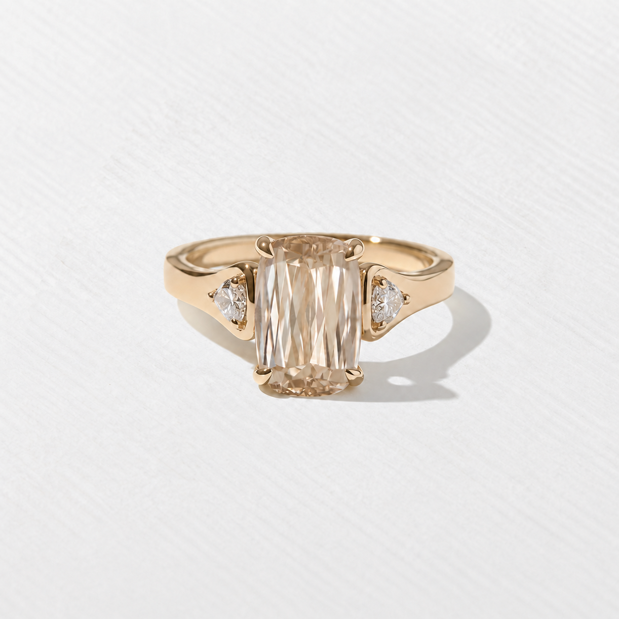 Cleo Champagne Diamond in 14k Yellow Gold