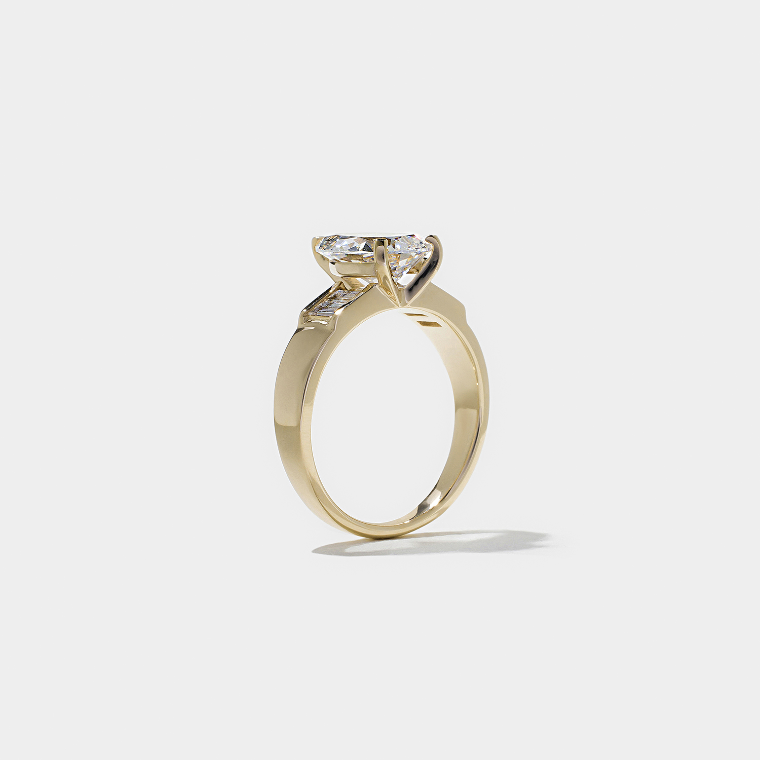 Nova Pear in 18k Yellow Gold – view 5