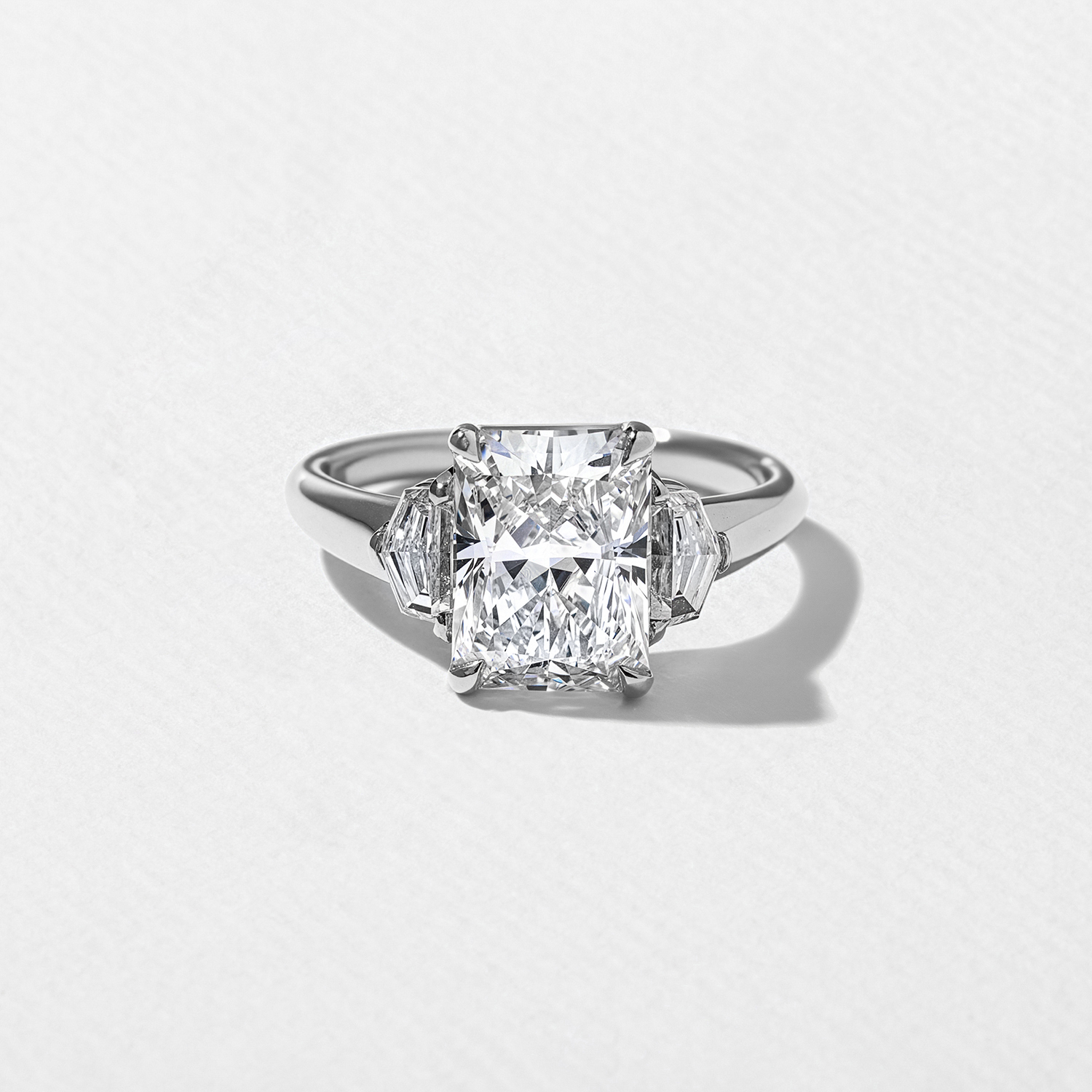 Blair Radiant in 14k White Gold