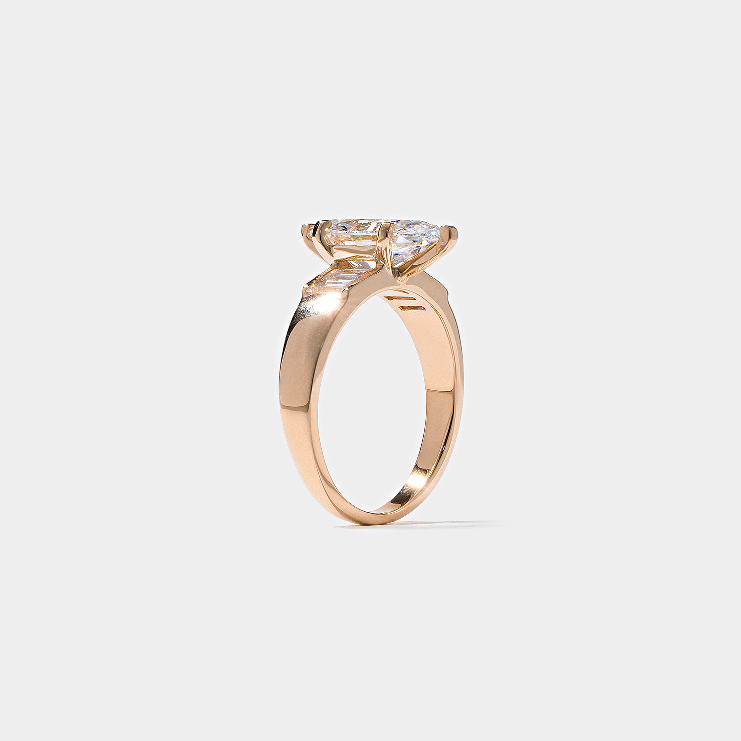 Nova Marquise in 14k Rose Gold – view 5