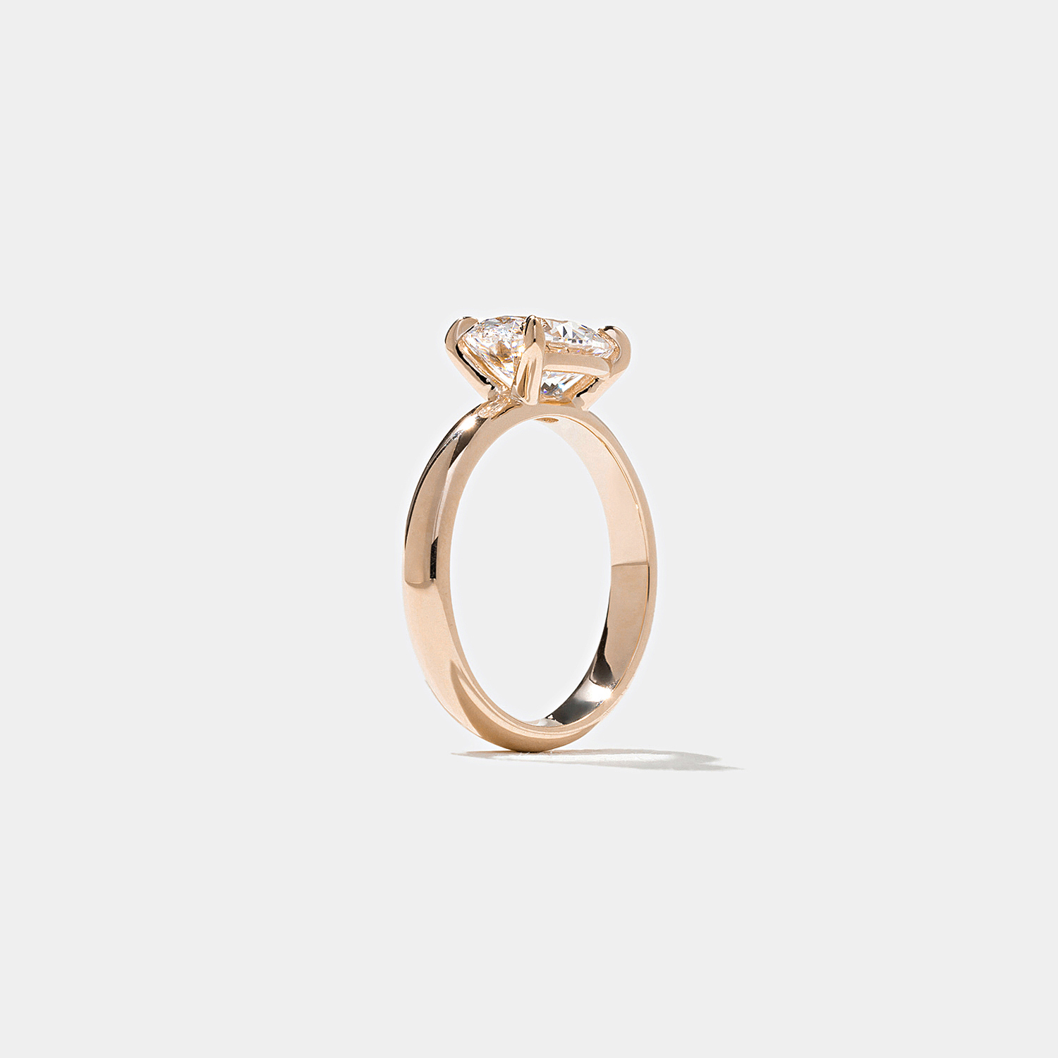James Oval in 14k Rose Gold – view 5