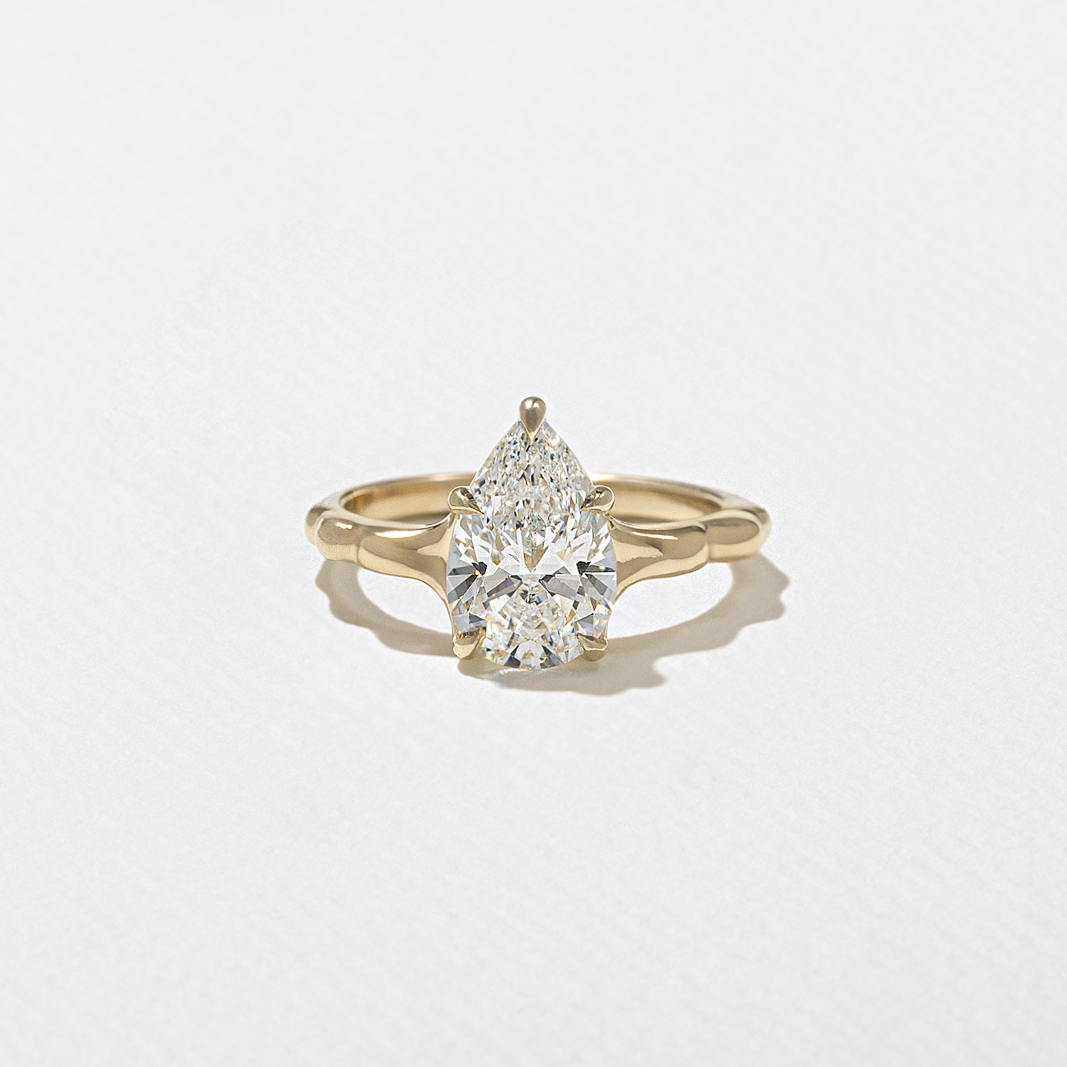 Sloan Pear in 14k Yellow Gold