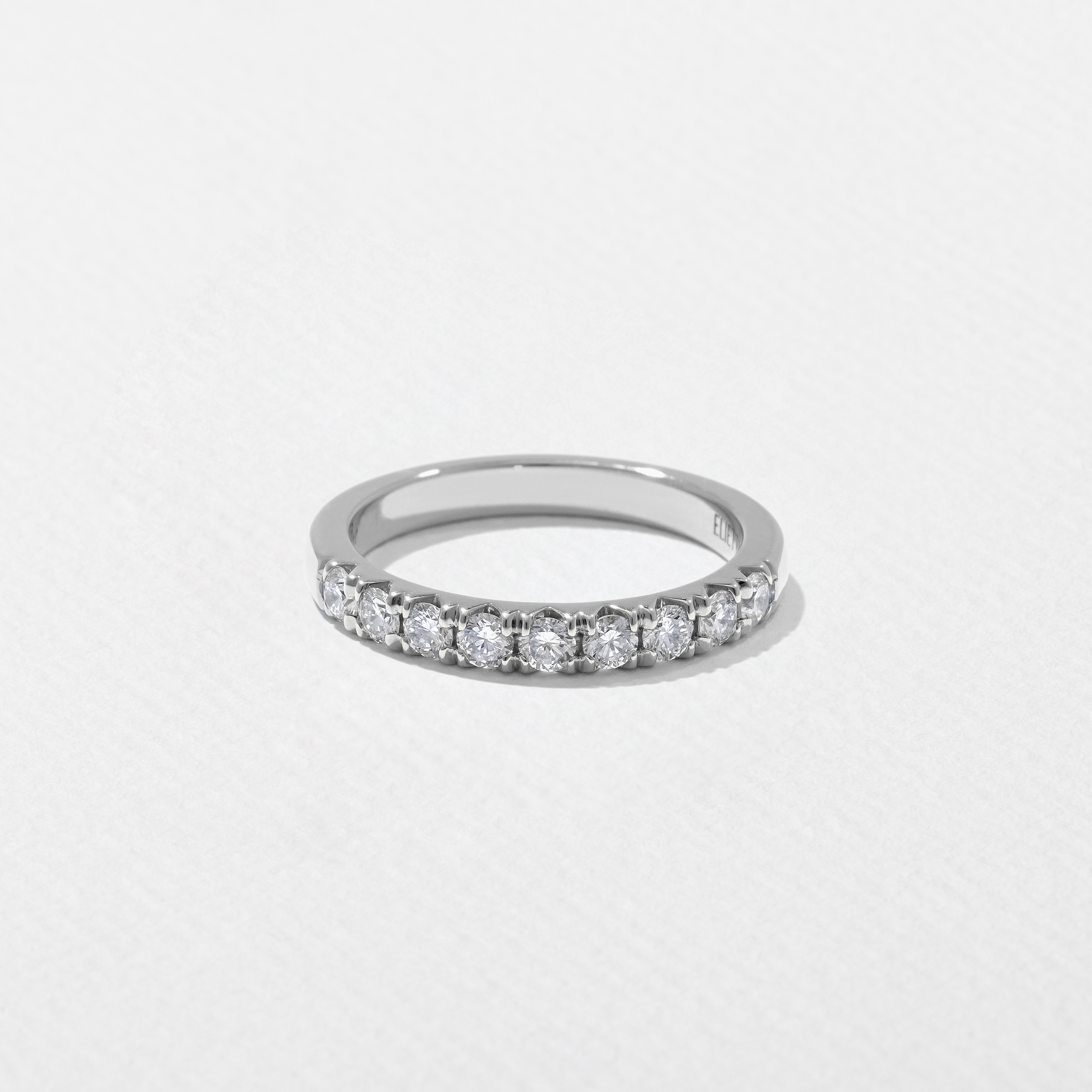 Camellia in 14k White Gold