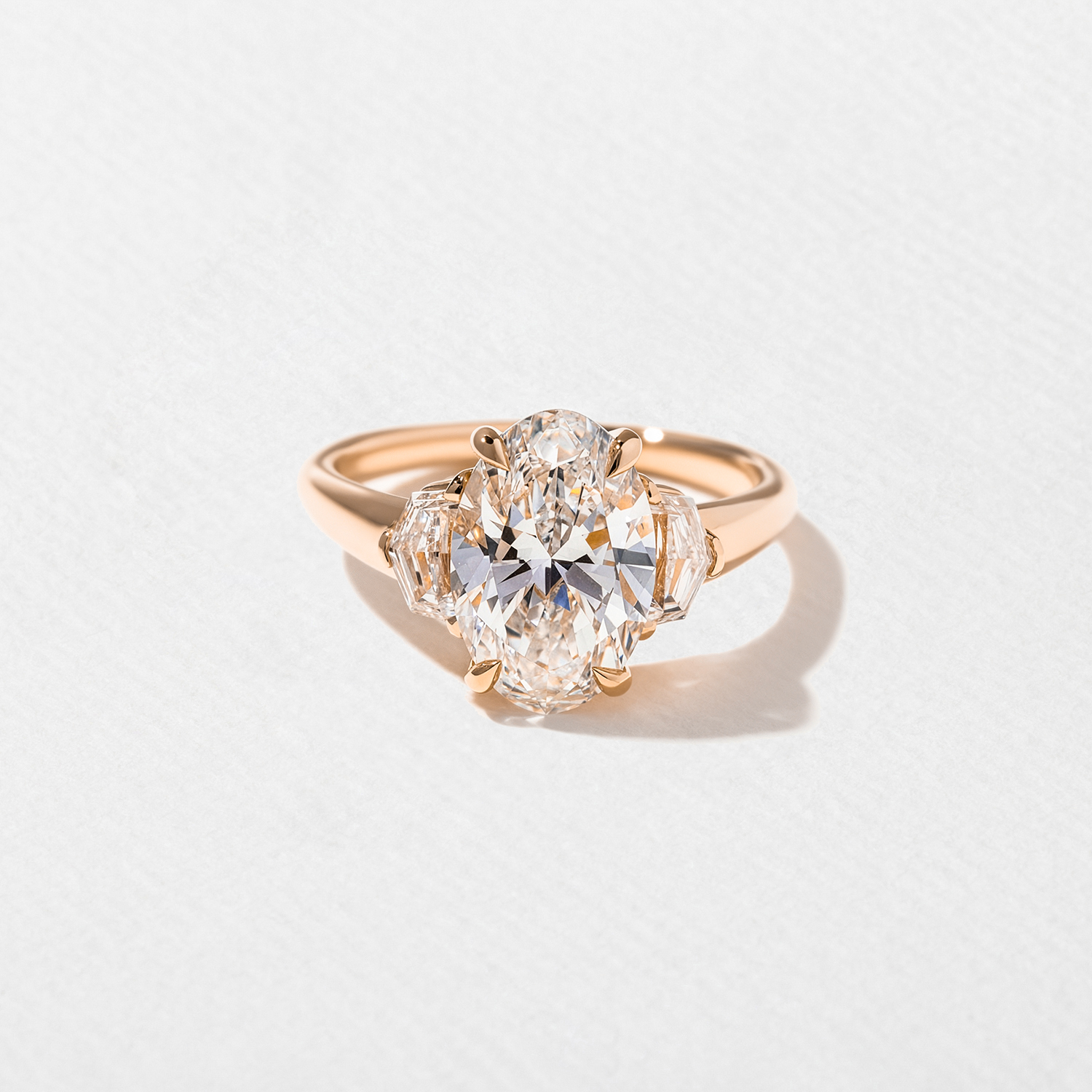 Blair Oval in 14k Rose Gold