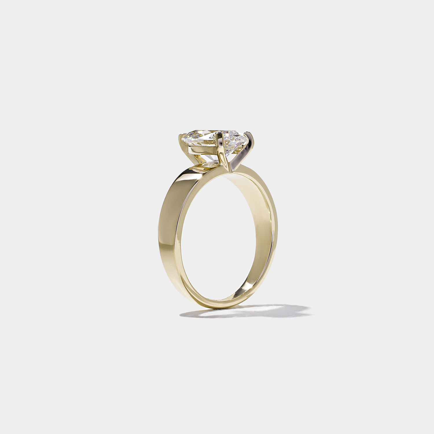 Nova Pear in 18k Yellow Gold – view 5