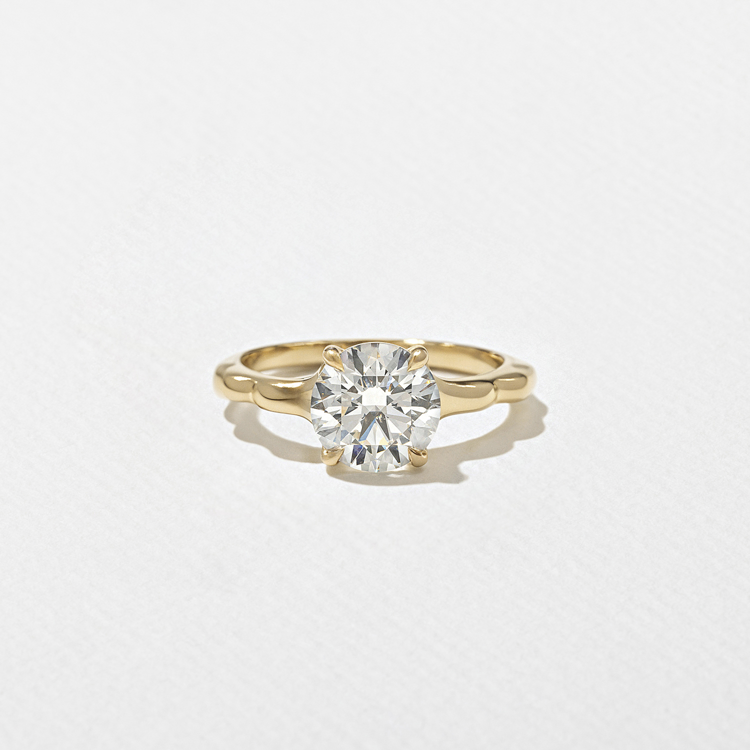 Sloan Round in 14k Yellow Gold