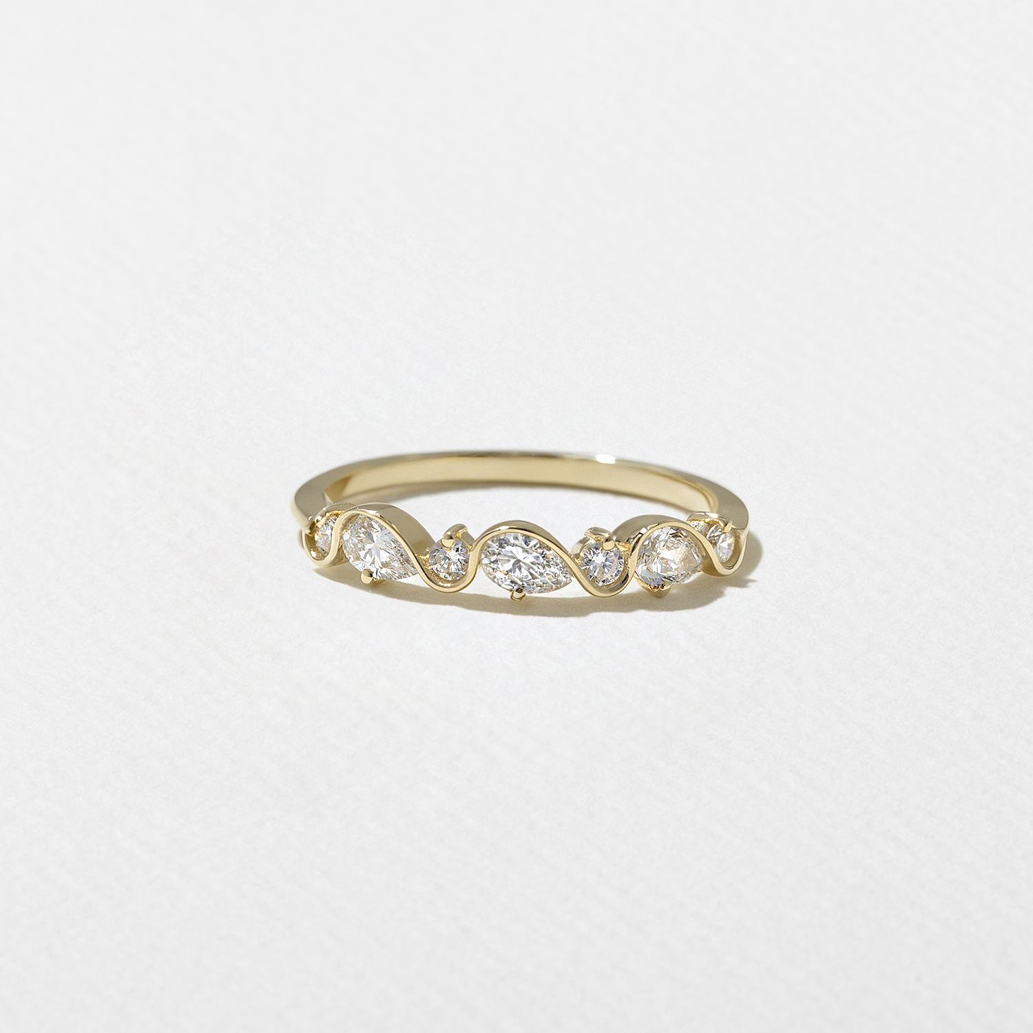 Tidal in 14k Yellow Gold