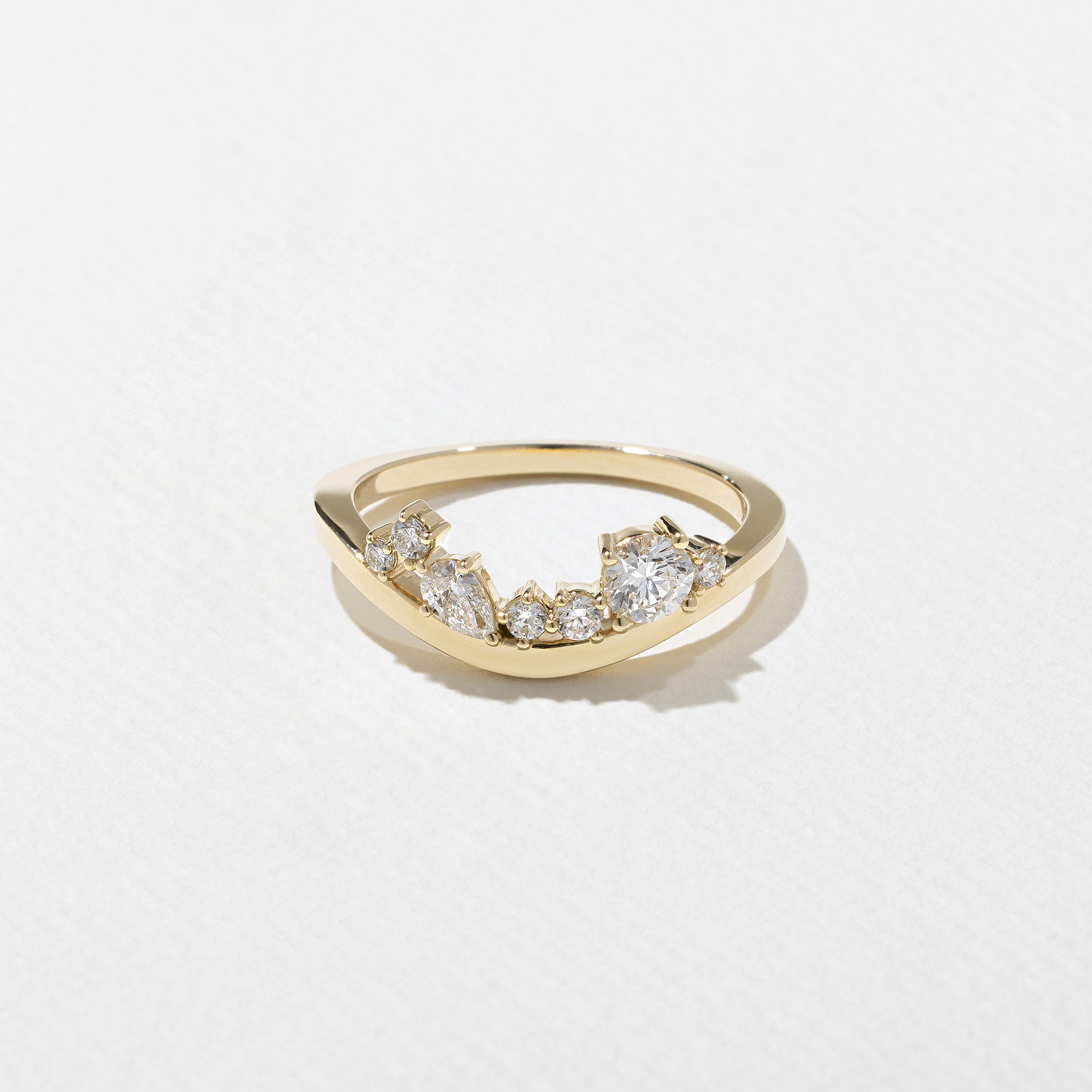 Bouquet in 14k Yellow Gold